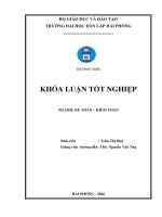 Hoàn thiện công tác kế toán thanh toán với người mua, người bán tại công ty TNHH công nghệ tự động hóa hoàng gia 