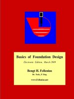 Basic of foundation design
