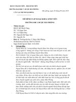 MÔ HÌNH CÂU LẠC BỘ NGOẠI KHOA