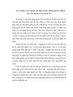 TIỂU LUẬN   tư TƯỞNG của lê NIN về NHÀ nước PHÁP QUYỀN và sự vận DỤNG của ĐẢNG TA