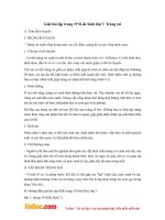 Giải bài tập trang 19 SGK Sinh lớp 7: Trùng roi