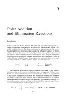 Polar additions and elimination reactions from advanced organic chemistry