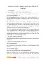 Giải bài tập trang 8 SGK Sinh lớp 7: Thế giới động vật đa dạng và phong phú