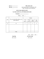 Mẫu số S08-DNN: Bảng tổng hợp chi tiết vật liệu, dụng cụ, sản phẩm, hàng hóa