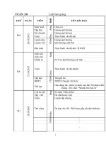 giao an toan lop 3 tuan 10 moi CKTKN 2010