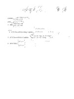 bài tập giải tích có đáp án, lời giải