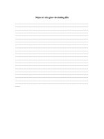 Ụ ĐỘNG MÁY TIỆN GỖ QUY TRÌNH CÔNG NGHỆ THIẾT KẾ