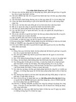 nhận định đúng sai về luật xây dựng văn bản quy phạm pháp luật