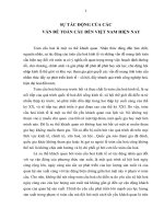 TIỂU LUẬN   tác ĐỘNG của các vấn đề TOÀN cầu đến VIỆT NAM HIỆN NAY