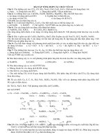 bài tập tổng hợp vô cơ -TB