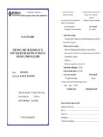 TÍNH TOÁN, THẾT KẾ HỆ THỐNG XỬ LÝ NƯỚC THẢI DỆT NHUỘM CÔNG TY NHẬT TÂN CÔNG SUẤT 300M3 NGÀY.ĐÊM