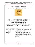 Cùng học tin học quyển 1