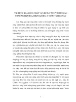 TIỂU LUẬN   TRÍ THỨC hóa CÔNG NHÂN, vấn đề tất yếu đối với sự NGHIỆP CÔNG NGHIỆP hóa, HIỆN đại hóa ở nước TA HIỆN NAY