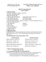 BIÊN BẢN ĐẠI HỘI LỚP đã sửa