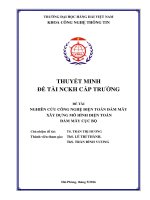 NGHIÊN CỨU CÔNG NGHỆ ĐIỆN TOÁN ĐÁM MÂY XÂY DỰNG MÔ HÌNH ĐIỆN TOÁN ĐÁM MÂY CỤC BỘ