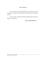 Giải pháp hoàn thiện hệ thống thông tin quản lý tại BIDV   chi nhánh quang trung 