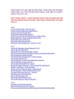 tong hop tai lieu boi duong hoc sinh gioi  tieng anh