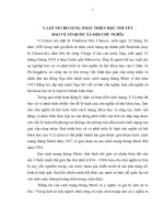 TIỂU LUẬN   v i  lê NIN bảo vệ , bổ SUNG, PHÁT TRIỂN học THUYẾT bảo vệ tổ QUỐC xã hội CHỦ NGHĨA, ý NGHĨA đối với CÁCH MẠNG nước TA HIỆN NAY