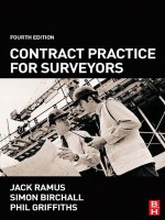 Contract Practice for Surveyors  Fourth Edition