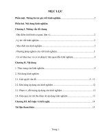 Sáng kiến kinh nghiệm môn công nghệ 8