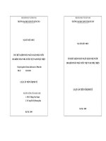 TỔ CHỨC KIỂM TOÁN NGÂN SÁCH NHÀ NƯỚC DO KIỂM TOÁN NHÀ NƯỚC VIỆT NAM THỰC HIỆN