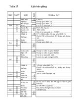 giao an toan 3 tuan 27 moi CKTKN 2010 