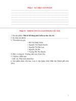 Một số đồ dùng dạy học phát triển tư duy cho trẻ