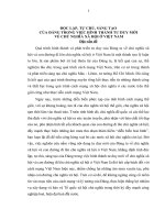 TIỂU LUẬN   độc lập, tự CHỦ, SÁNG tạo của ĐẢNG TRONG VIỆC HÌNH THÀNH tư DUY mới về CHỦ NGHĨA xã hội ở VIỆT NAM