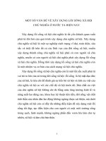 TIỂU LUẬN   một số vấn đề về xây DỰNG lối SỐNG xã hội CHỦ NGHĨA ở nước TA HIỆN NAY