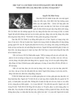 Học tập và làm theo tấm gương đạo đức bác hồ