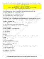 CÂU hỏi TRONG đề THI ĐÁNH GIÁ NĂNG lực