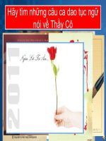 TLH NHAN CACH NGUOI GV