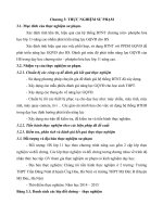 Chương 3: THỰC NGHIỆM SƯ PHẠM