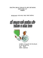 GIAO AN CHU NHIEM THANG 11