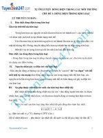 tu on luyen dong dien trong cac moi truong theo chu de 