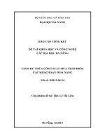 Giảm dư thừa công suất mùa thấp điểm các khách sạn ở đà nẵng 