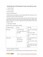 Giải bài tập trang 31 SGK Sinh lớp 8: Cấu tạo và tính chất của xương