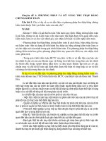 PHƯƠNG PHÁP VÀ KỸ NĂNG THU THẬP BẰNG CHỨNG KIỂM TOÁN