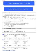 bài tập đại số lớp 9