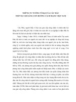 TIỂU LUẬN   NHỮNG tư TƯỞNG vĩ đại của các mác TIẾP tục SOI SÁNG CON ĐƯỜNG CÁCH MẠNG VIỆT NAM