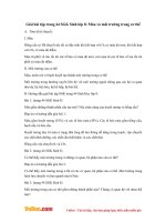 Giải bài tập trang 44 SGK Sinh lớp 8: Máu và môi trường trong cơ thể