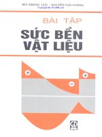 Bài tập sức bền vật liệu