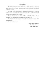 Dạy học bài tập vật lý phần “ các định luật bảo toàn” chương trình vật lý THPT 