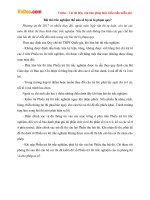 Bài thi trắc nghiệm thế nào sẽ bị coi là phạm quy?