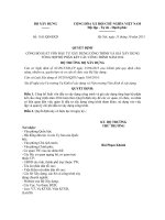 Quyết định 1161/QĐ-BXD về việc suất vốn đầu tư xây dựng công trình nhà ở