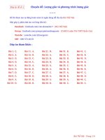 28  dap an   de so 1   trac nghiem luong giac  bui the viet 