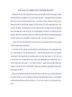 TIỂU LUẬN   tìm HIỂU bản CHẤT của THÔNG TIN và KINH tế TRI THỨC TRONG THỜI đại NGÀY NAY