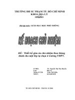 Giao an chu nhiem thang 3