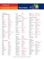 Word Skills Oxford Learner’s Pocket