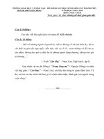 ĐỀ THI HSG THÀNH PHỐ THAI BINH văn 8